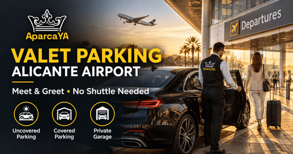 AparcaYA Valet Parking at Alicante Airport